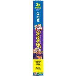 Slim Jim Smoked Mild Snack Stick Savage Size 3 oz