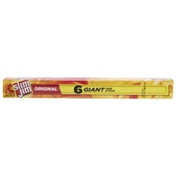 Slim Jim Smoked Original Snack Stick Giant Size Stand 6 - 0.97 oz Sticks