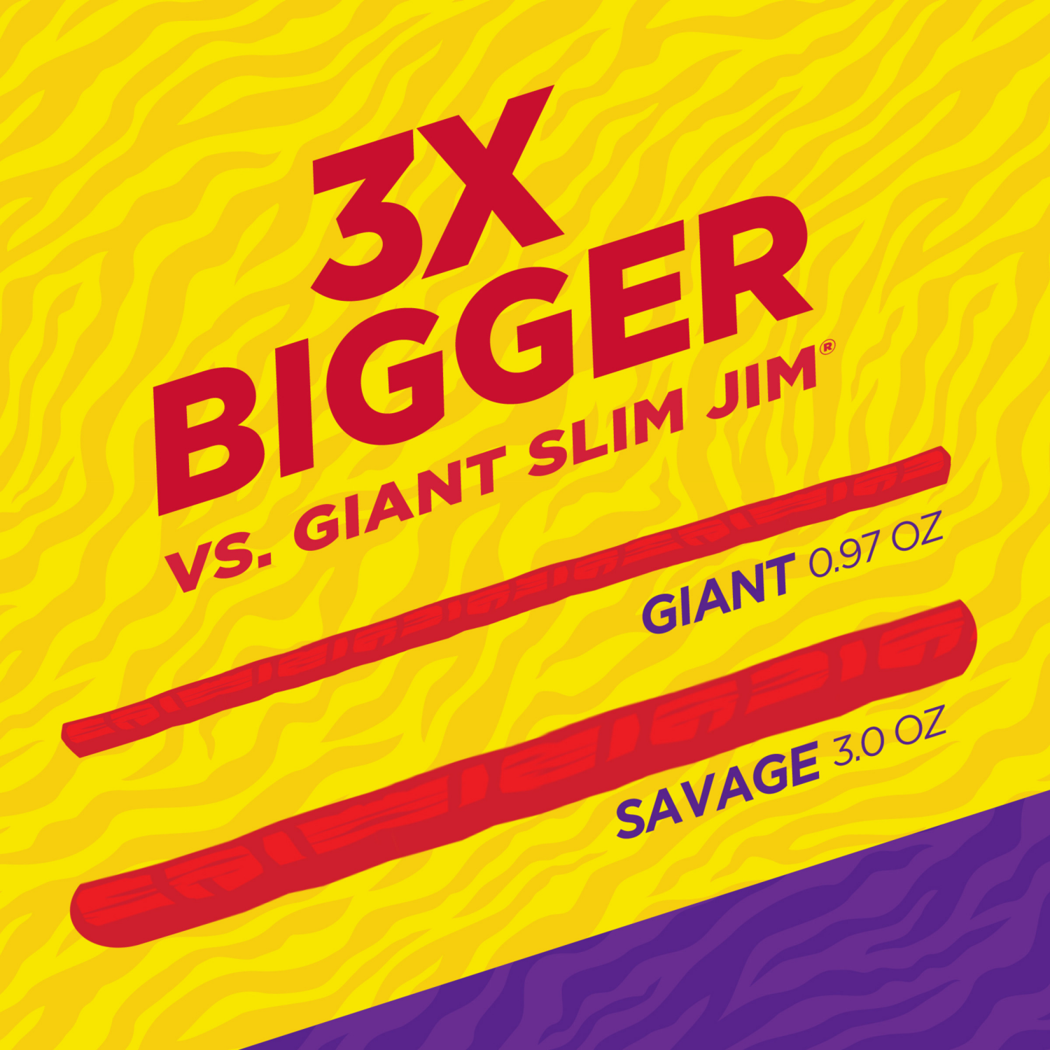 slide 5 of 6, Slim Jim Smoked Original Snack Stick Savage Size - 3 oz, 3 oz