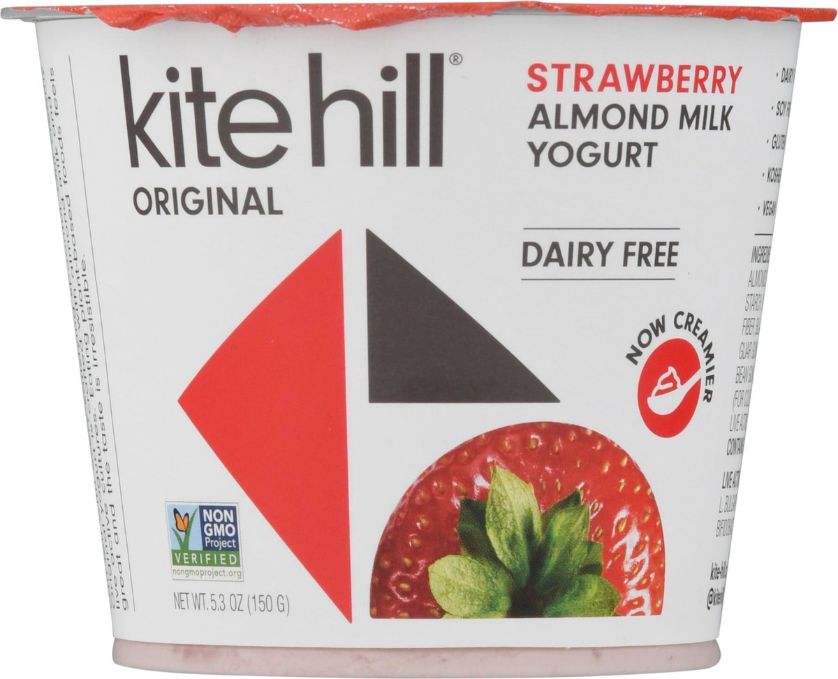 slide 2 of 9, Kite Hill Strawberry Artisan Almond Milk Yogurt, 5.3 oz