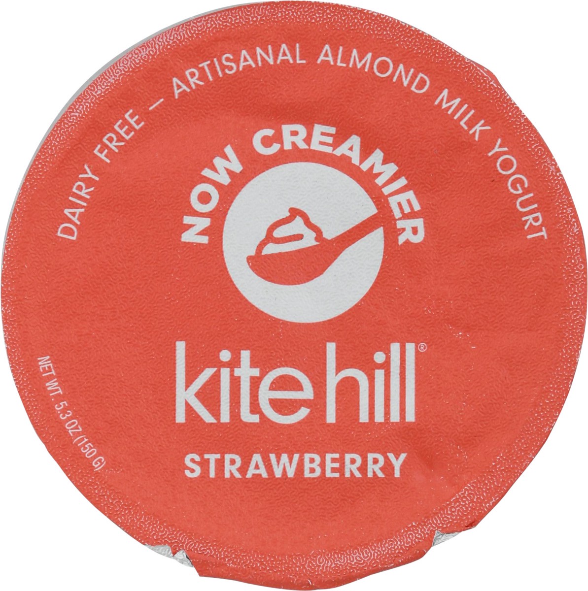 slide 9 of 9, Kite Hill Strawberry Artisan Almond Milk Yogurt, 5.3 oz