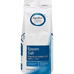 Signature Select/care Epsom Salt Magnesium Sulfate Usp - 4 Lb