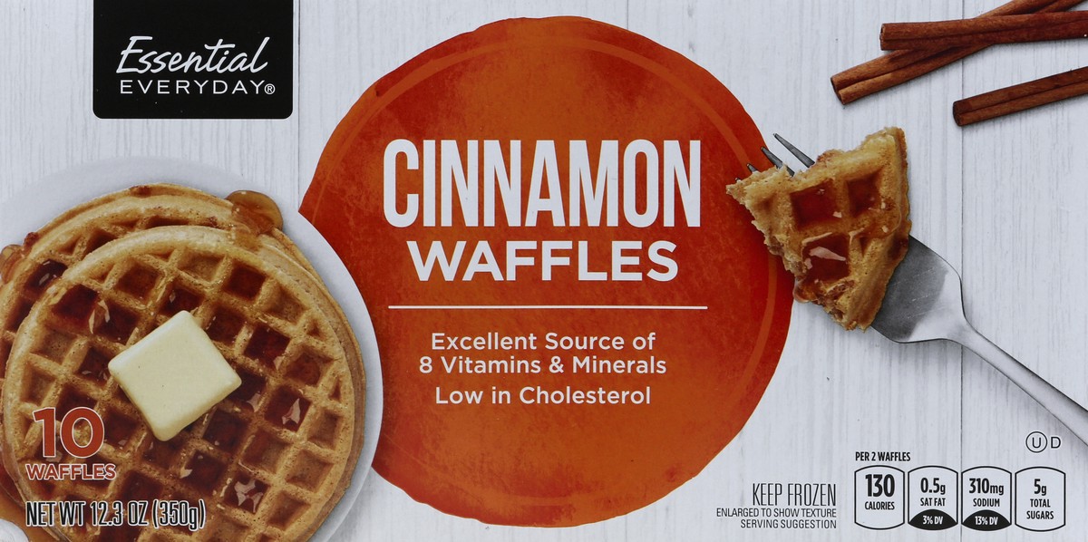 slide 2 of 6, Ee Waffle Cinnamon, 10 ct