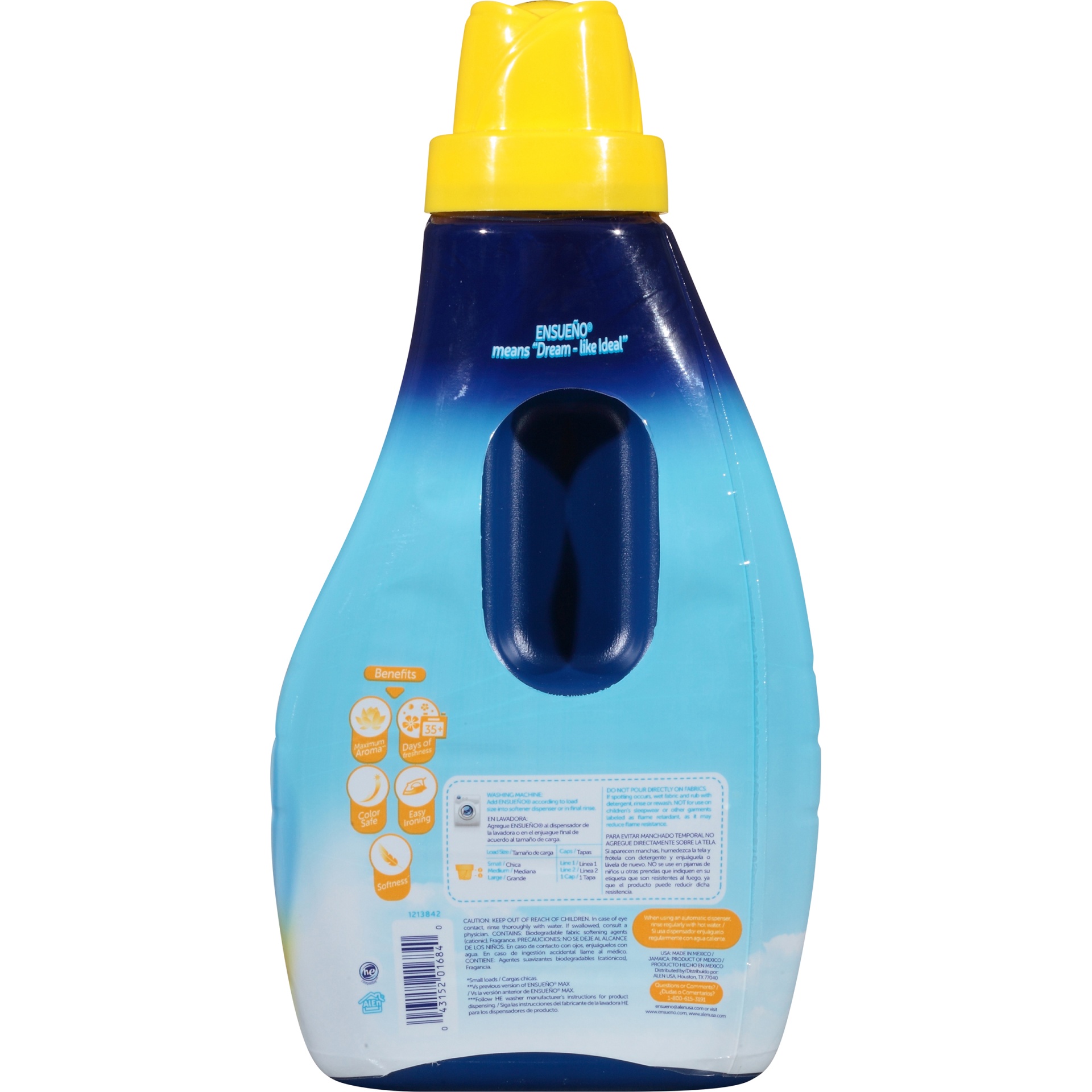 slide 6 of 6, Ensueno Max Summer Fresh Fabric Softener, 45 oz