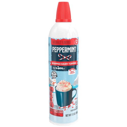 slide 1 of 1, whipped dairy topping, peppermint, 13 oz