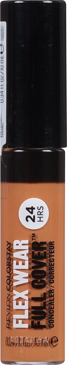 slide 4 of 12, Colorstay Flex Wear Full Cover Caramel 076 Concealer 0.34 fl oz, 0.34 fl oz