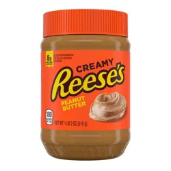 REESE'S Creamy Peanut Butter Spread Jar, 18 oz