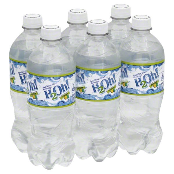 slide 1 of 2, H2Oh! Lemon Lime Sparkling Water Bottles, 6 ct; 20 fl oz