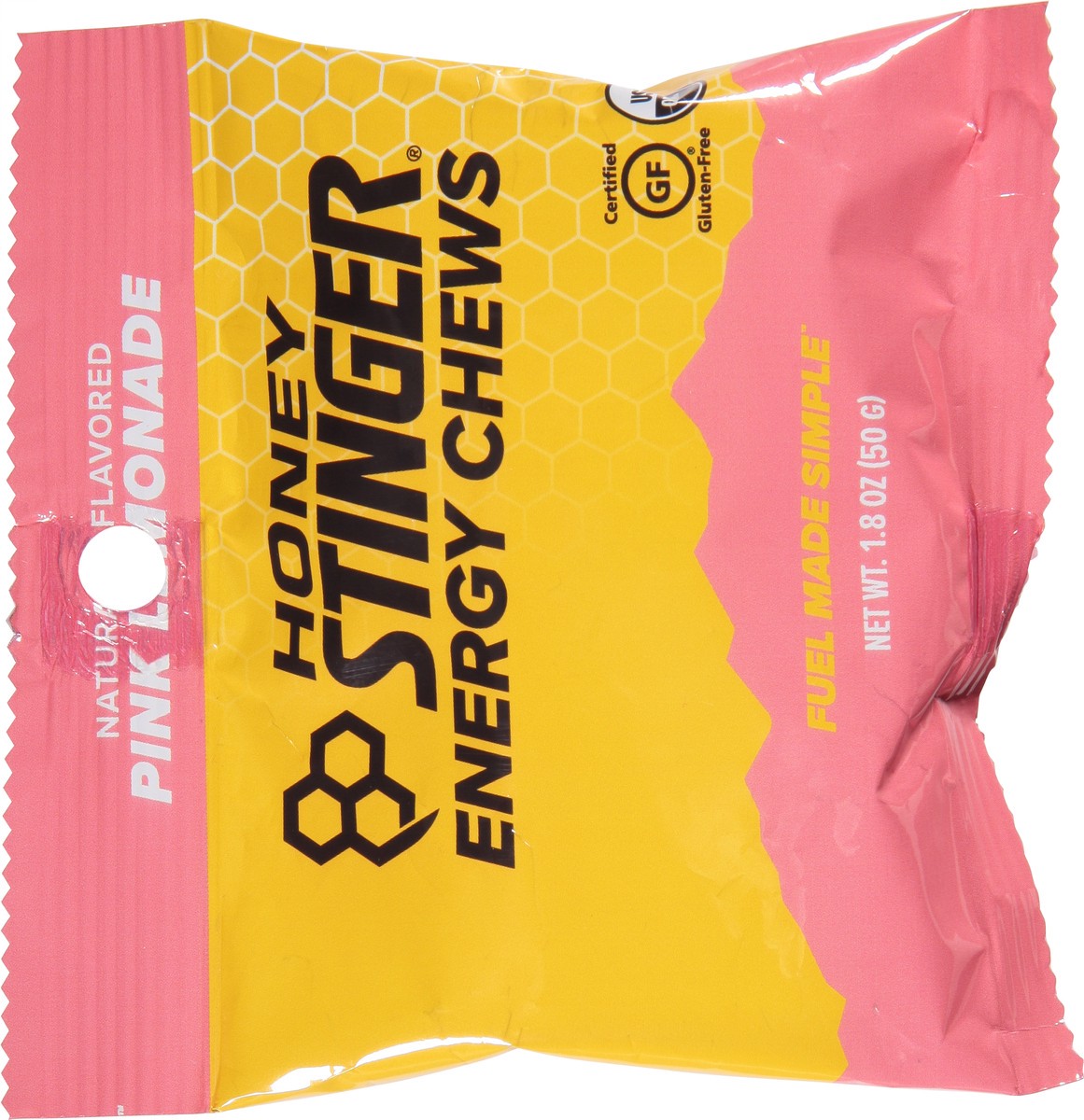 slide 3 of 14, Honey Stinger Pink Lemonade Energy Chews 1.8 oz, 1.8 oz