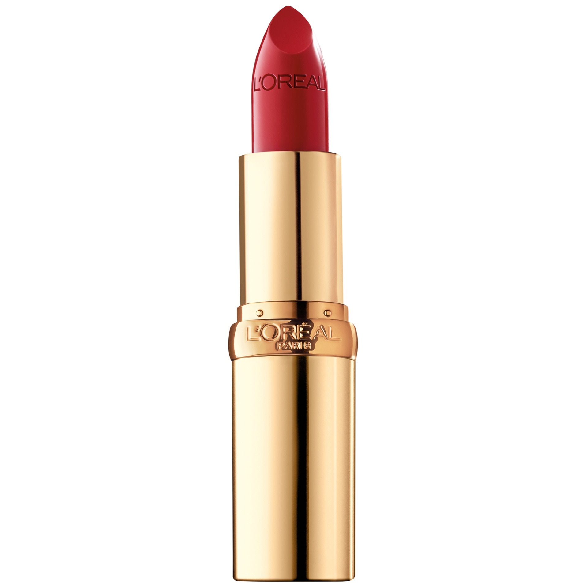 slide 1 of 1, L'Oréal Colour Riche Original Satin Lipstick for Moisturized Lips, Red Passion 297, 0.13 oz