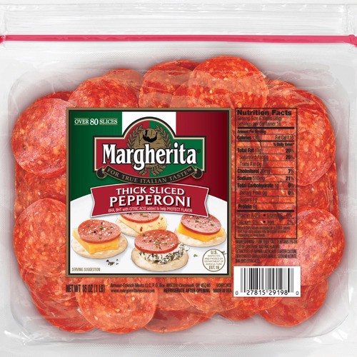 slide 1 of 1, Margherita® sandwich pepperoni, 5 oz