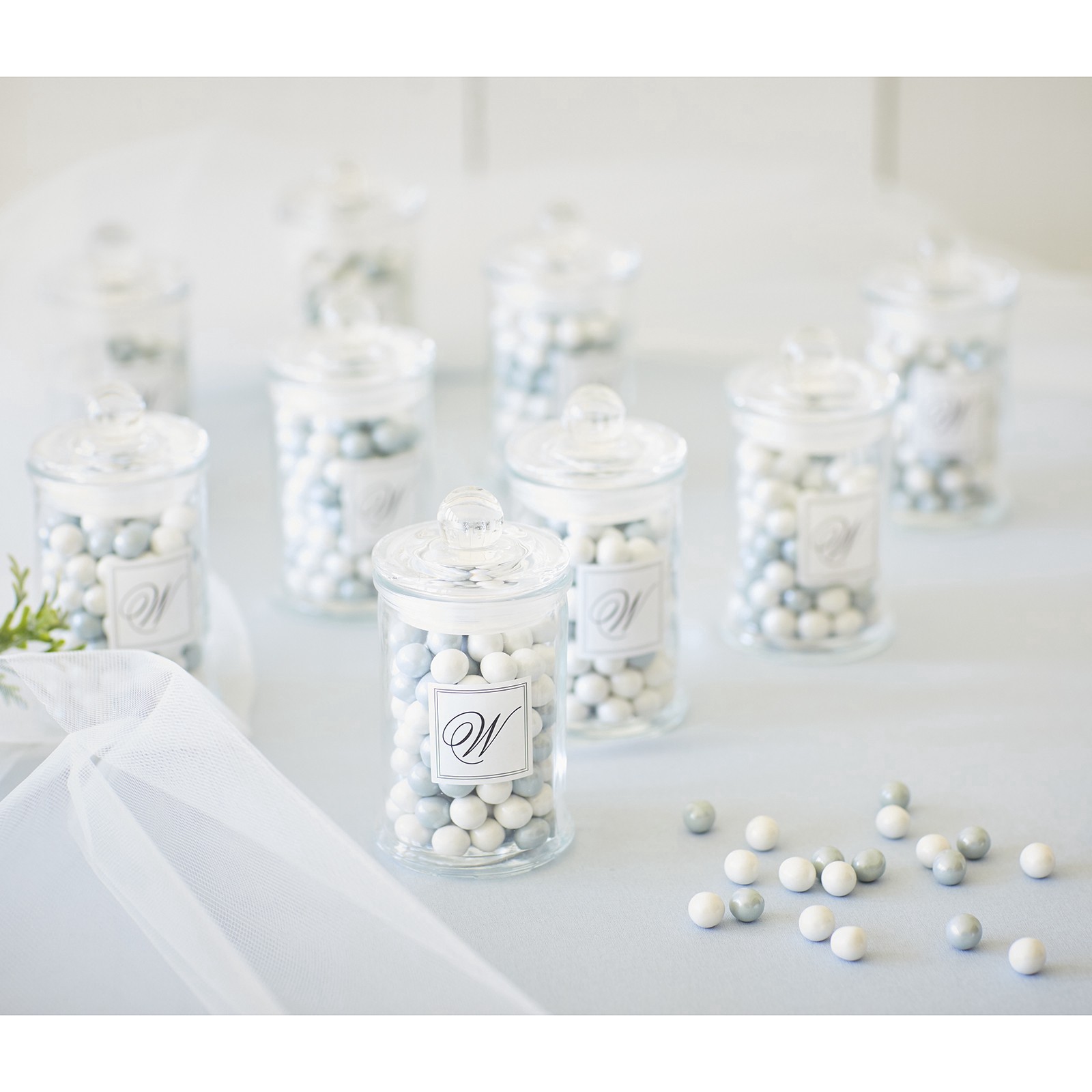 slide 2 of 7, Mini Glass Jars With Lids By Celebrate It, 2.5 in x 4.5 in