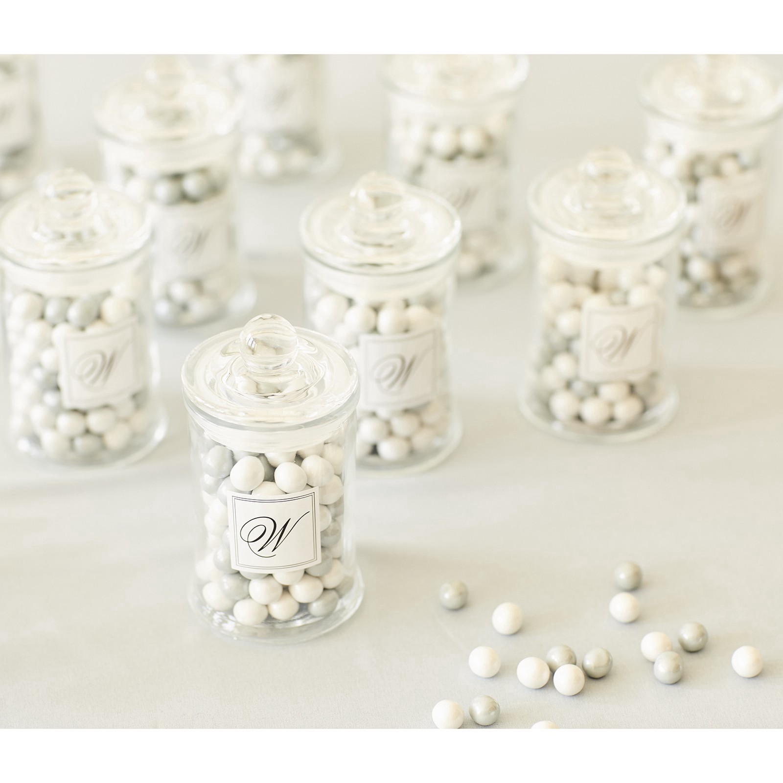slide 4 of 7, Mini Glass Jars With Lids By Celebrate It, 2.5 in x 4.5 in
