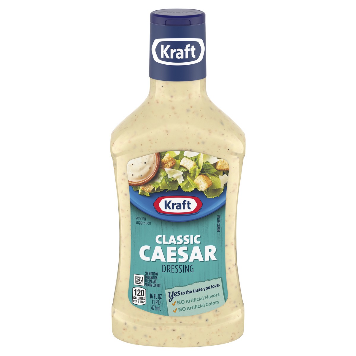 slide 5 of 14, Kraft Classic Caesar Dressing, 16 fl oz Bottle, 16 fl oz