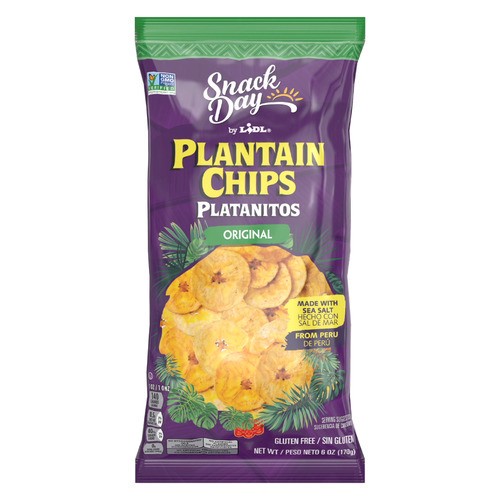 slide 1 of 1, Snack Day plantain chips, original, 6 oz