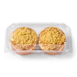 Hy-Vee Lemon Poppy Seed Muffins, 2 Ct.