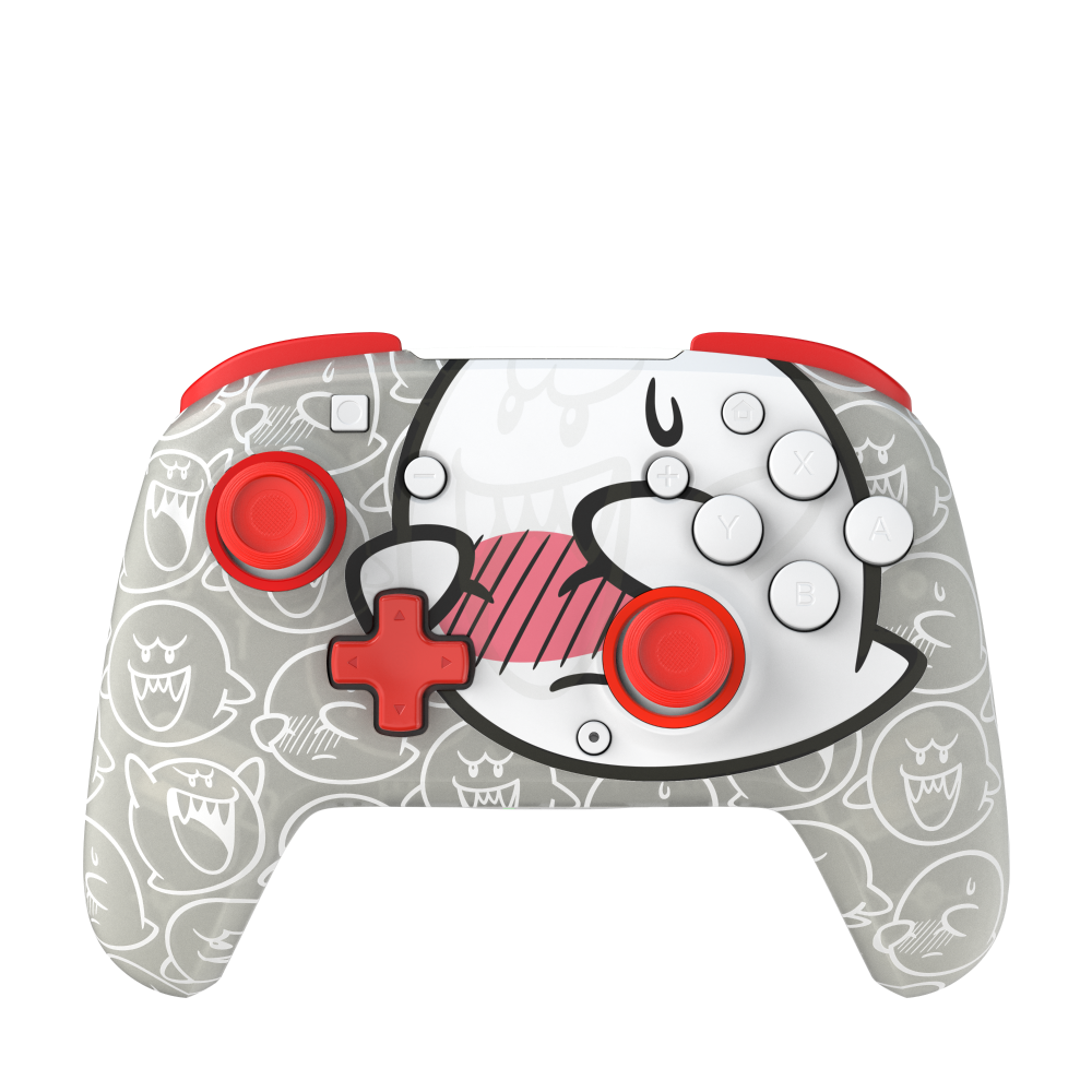 slide 4 of 6, PDP REMATCH™ GLOW Wireless Controller Boo Hoo with Motion Nintendo Switch/Switch Lite - OLED Model, 1 ct