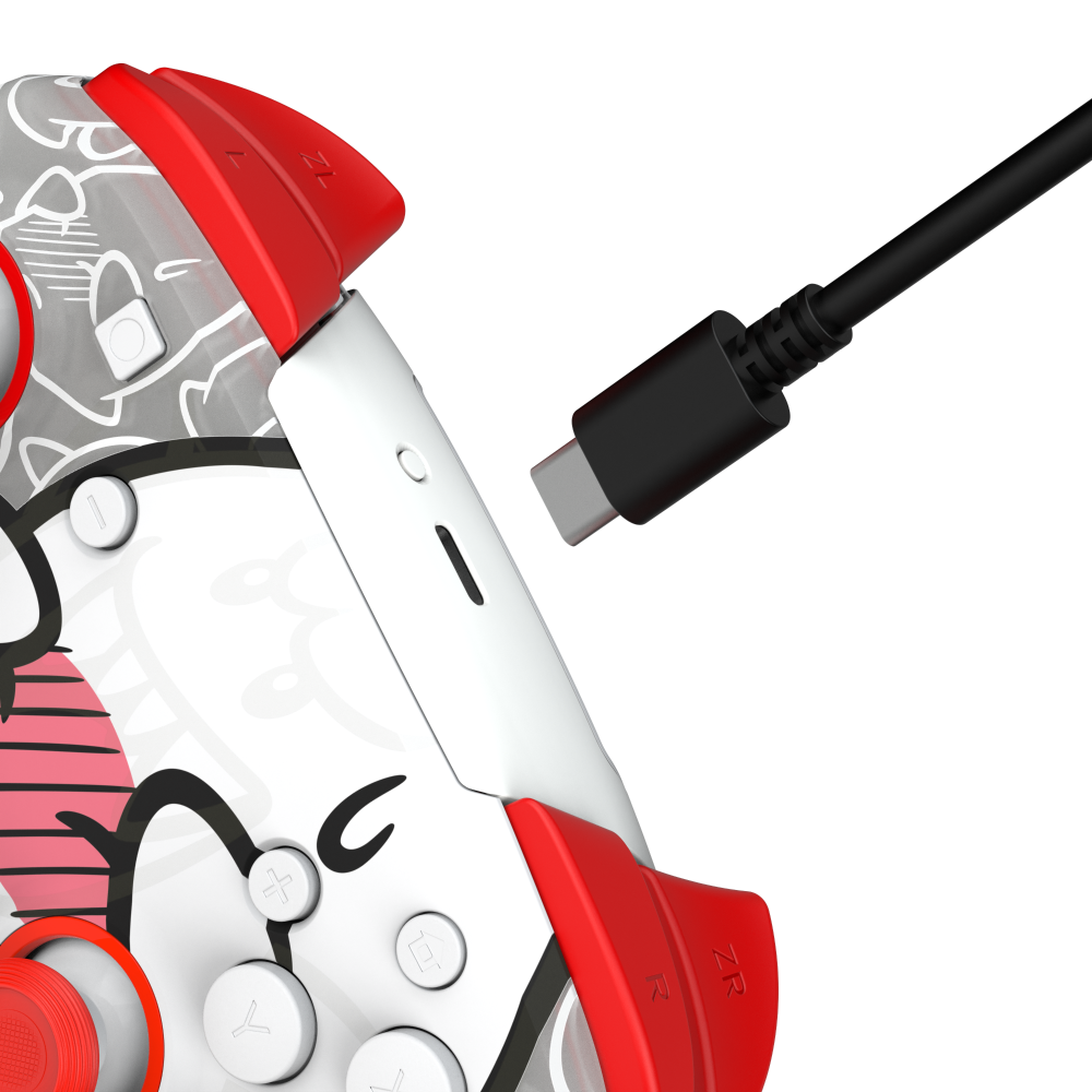 slide 6 of 6, PDP REMATCH™ GLOW Wireless Controller Boo Hoo with Motion Nintendo Switch/Switch Lite - OLED Model, 1 ct