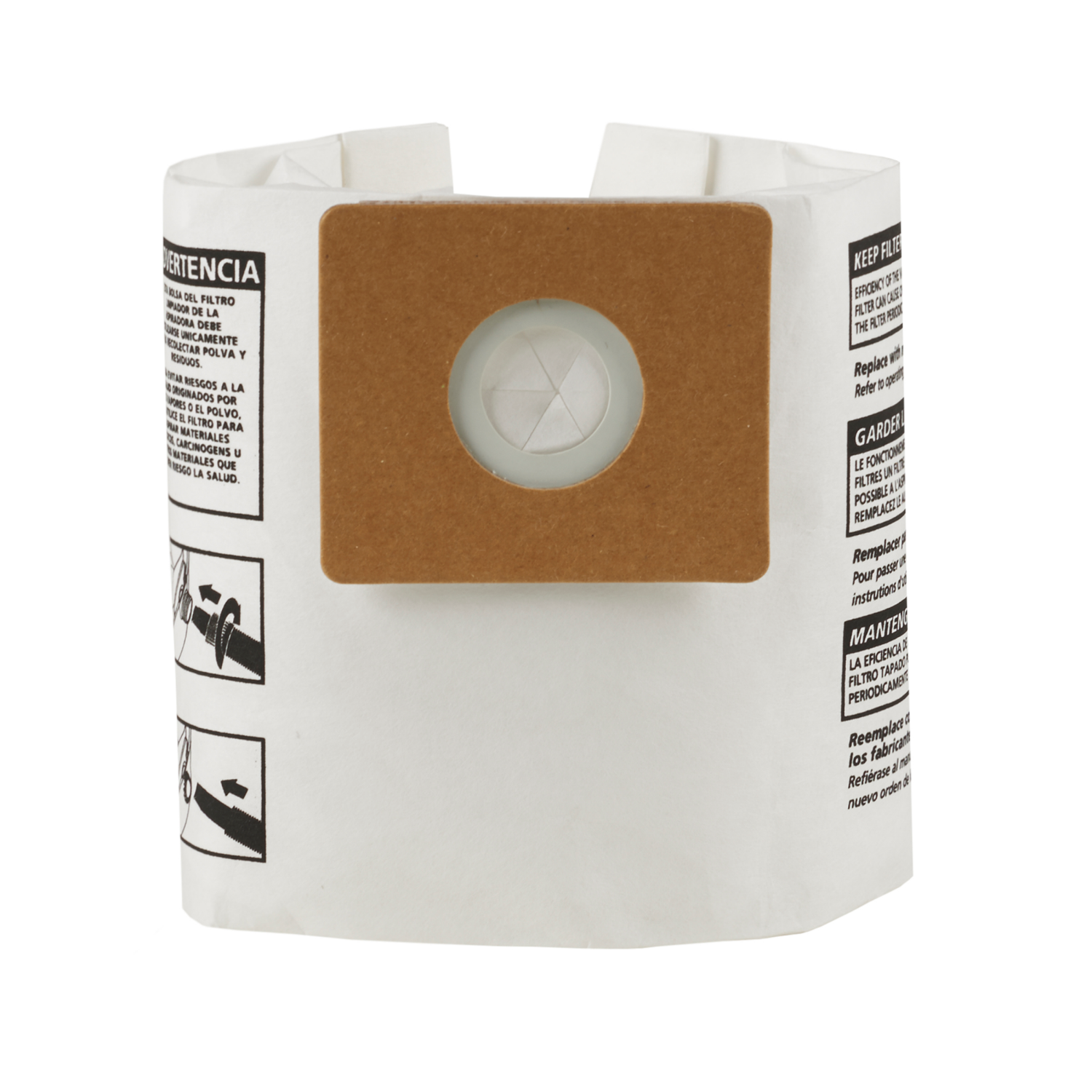 slide 2 of 5, Shop-Vac 2Disposable Collection Bag, 2 gal