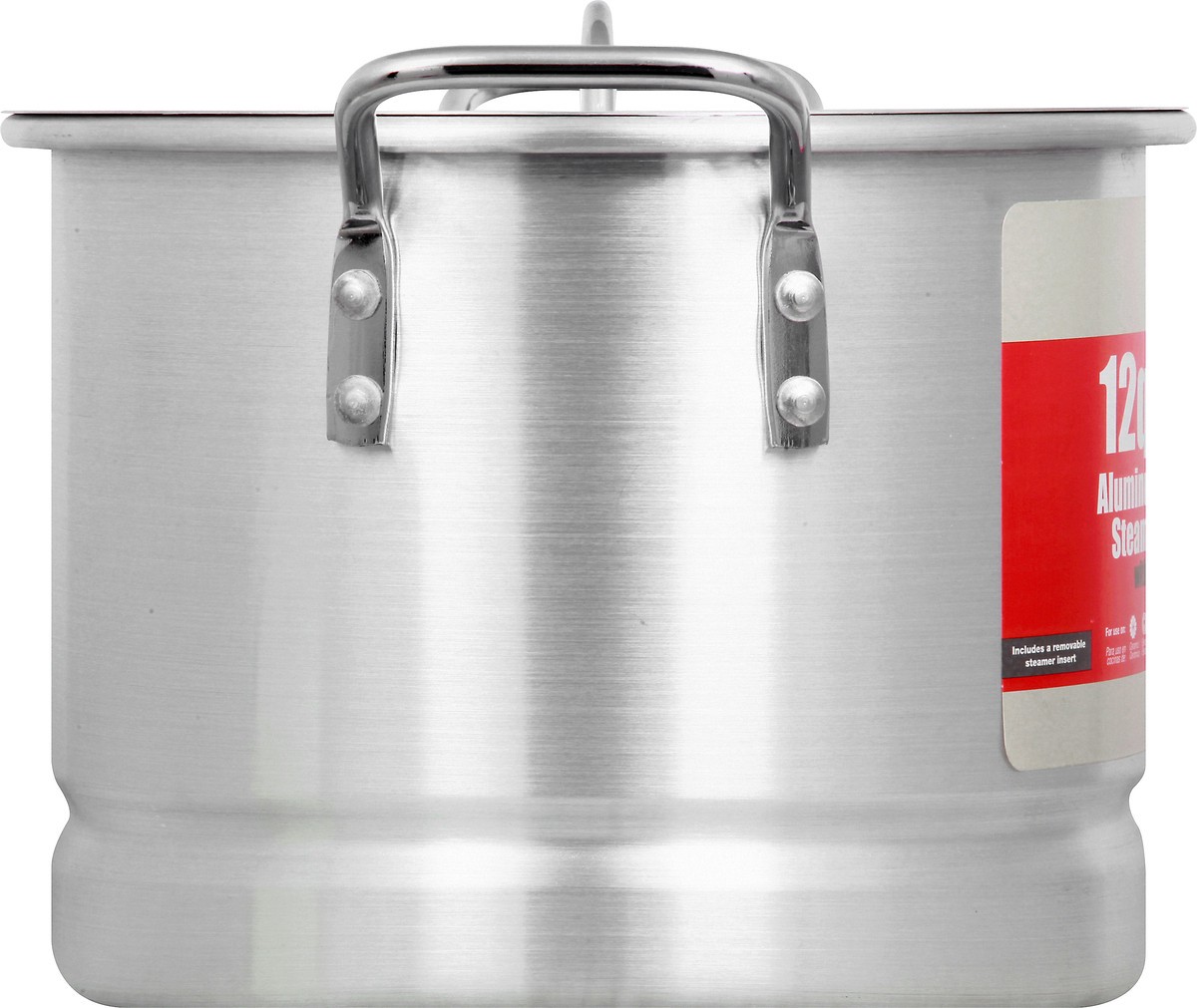 slide 7 of 9, Victoria 12 Quart with Lid Aluminum Steamer 1 ea, 12 qt