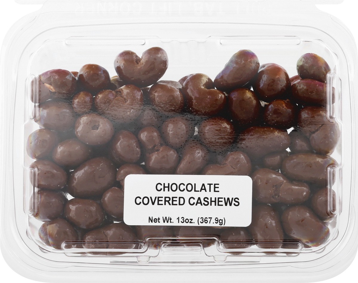 slide 11 of 13, JLM Tub Chocolate Covered Cashews 13 oz, 13 oz