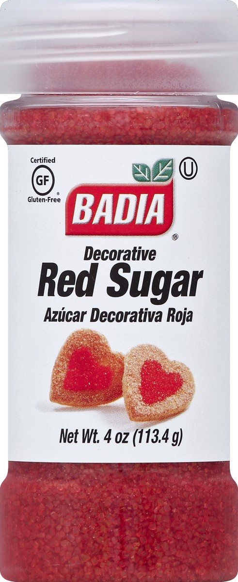 slide 3 of 3, Badia Decorative Red Sugar 4 oz, 1 ct