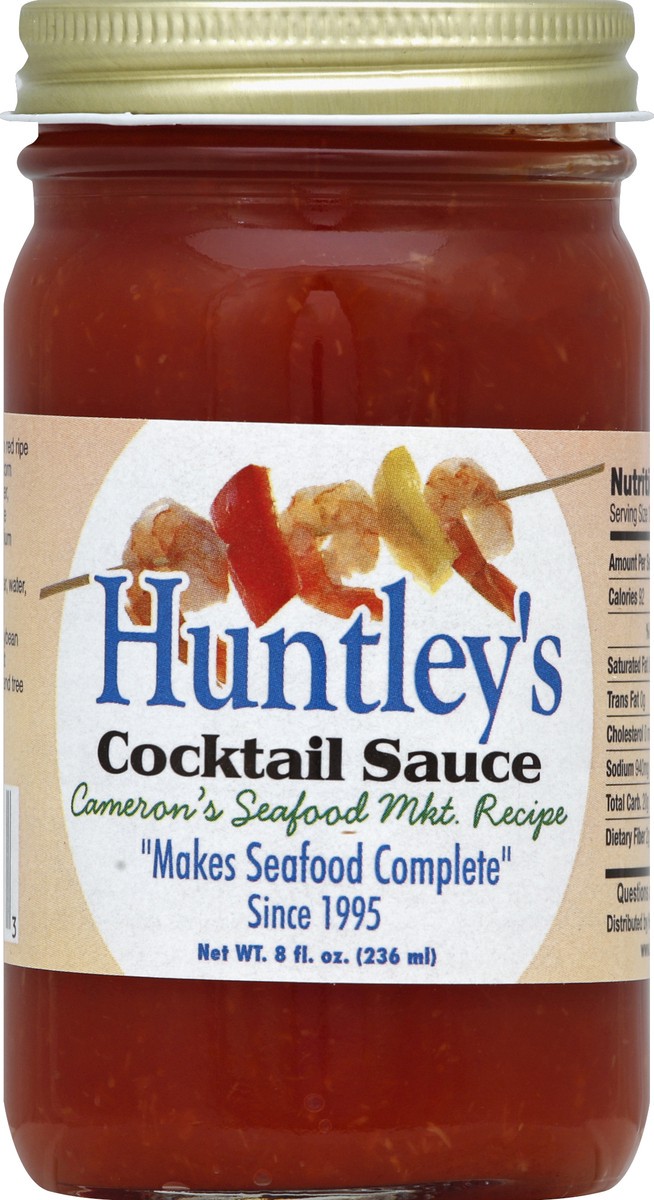 slide 2 of 2, Huntley's Cocktail Sauce, 8 oz