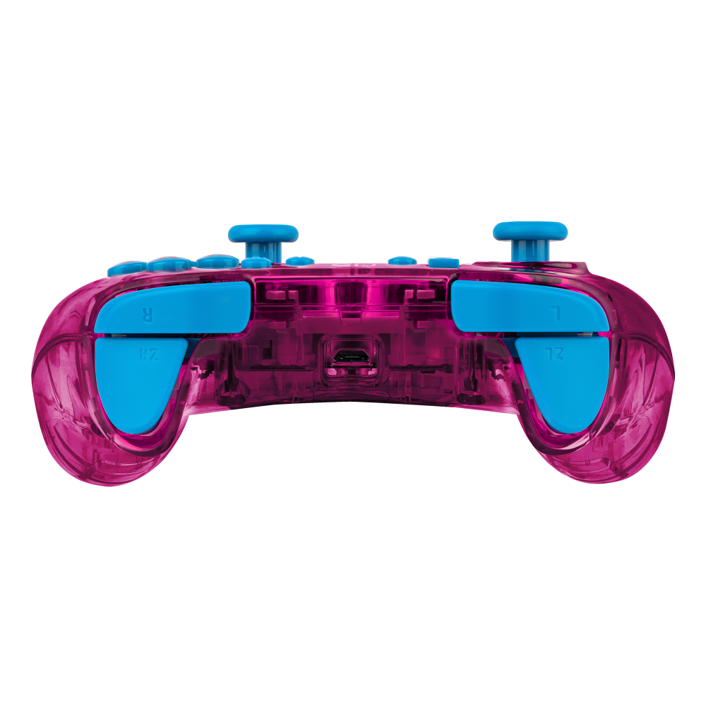 slide 2 of 6, PDP Rock Candy Bubblegum Peach Wired Controller for Nintendo Switch Lite, 1 ct