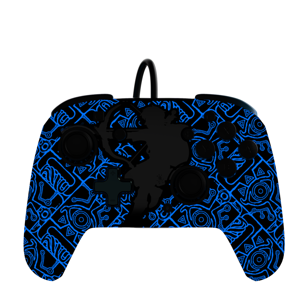 slide 3 of 5, PDP Sheikah Shoot Rematch Glow Wired Controller for Nintendo Switch, 1 ct