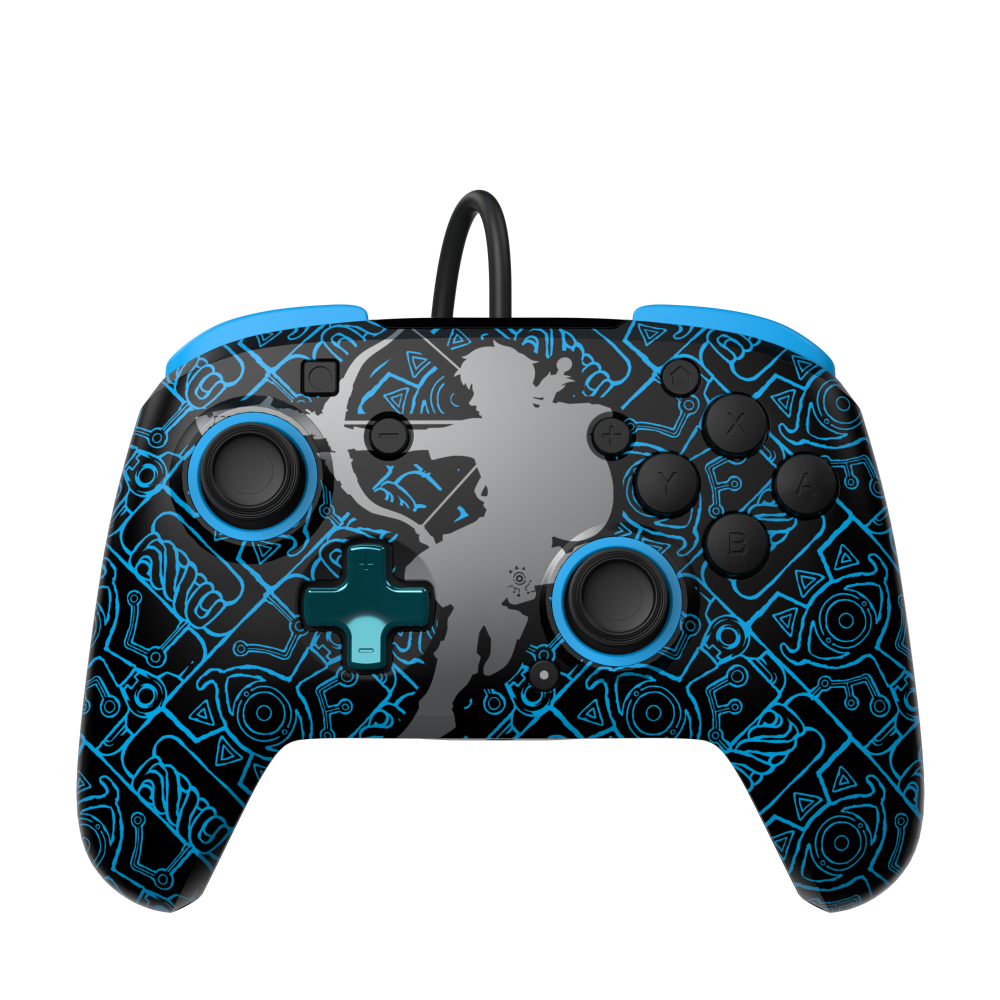 slide 1 of 5, PDP Sheikah Shoot Rematch Glow Wired Controller for Nintendo Switch, 1 ct