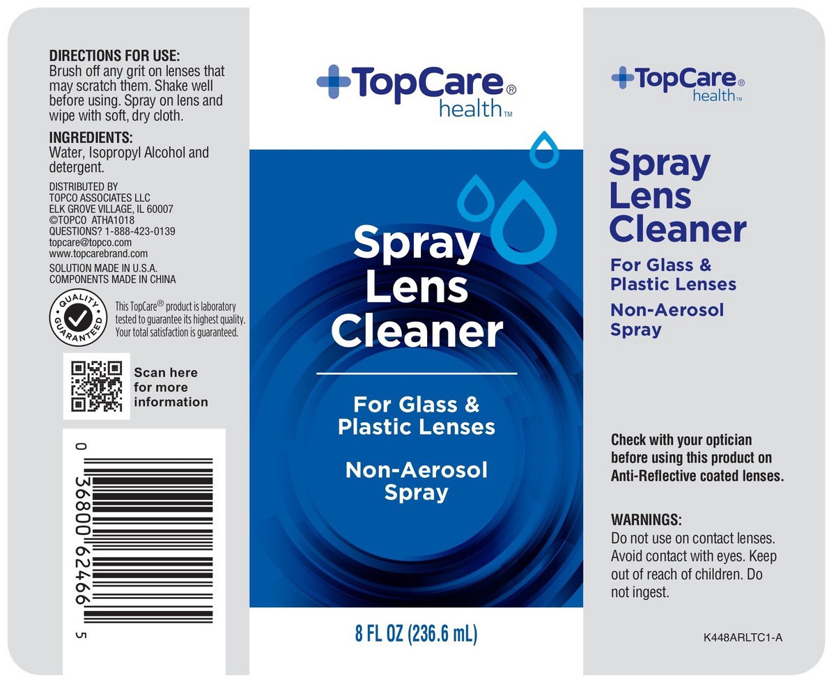 slide 10 of 13, TopCare Spray Lens Cleaner For Glass & Plastic Lenses, 8 fl oz