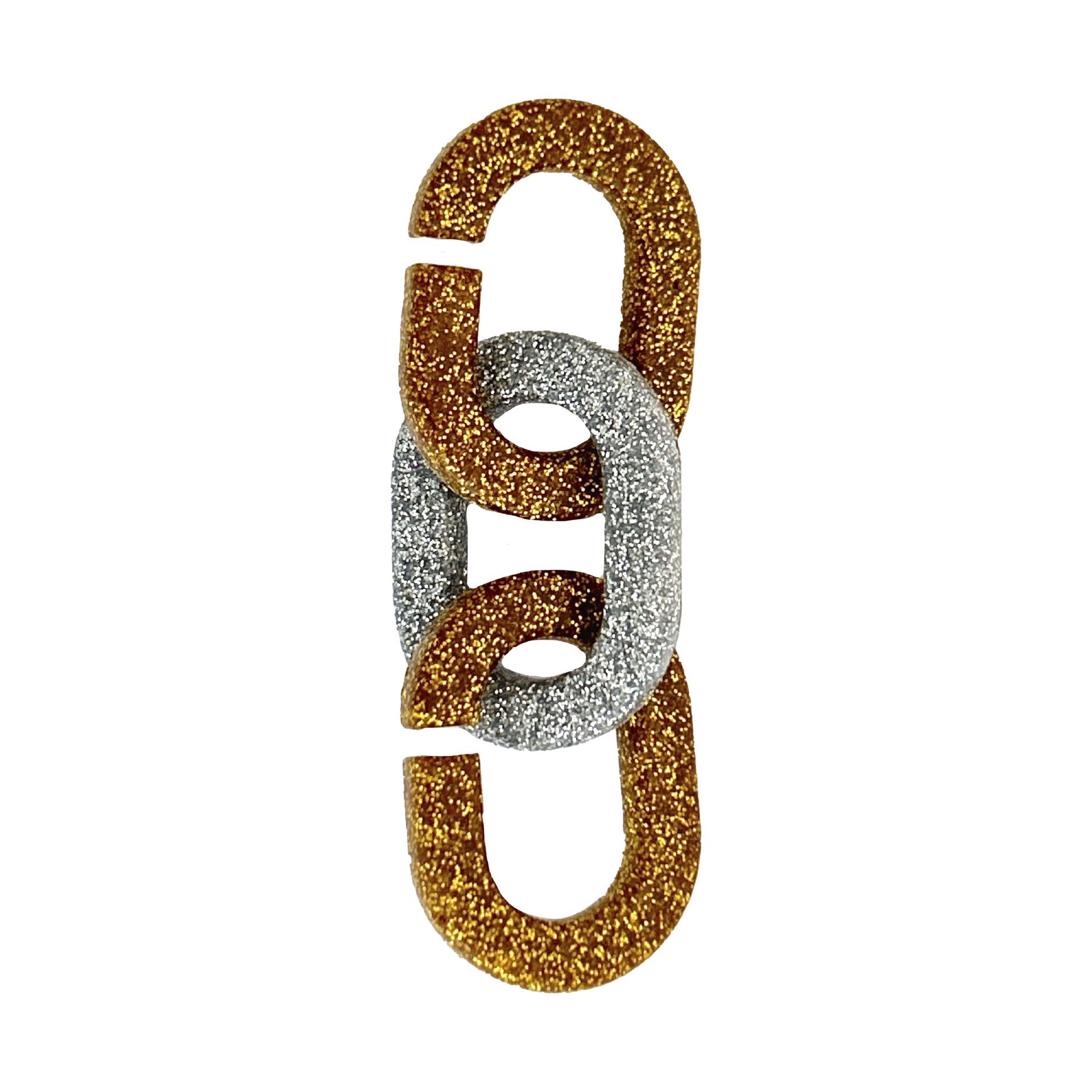 slide 5 of 5, Blue Moon Studio Uv Resin Craft Chain Link Mold, 3.15 in x 3.54 in x 0.47 in