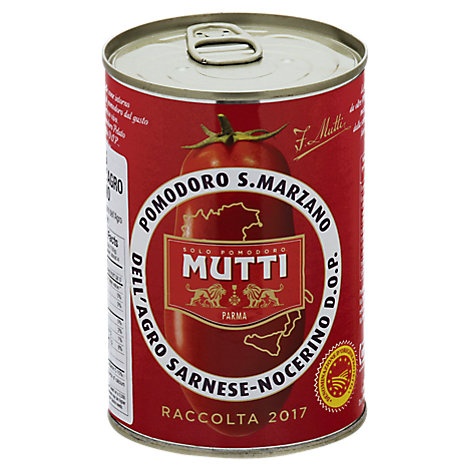 slide 1 of 1, Mutti Tomato San Marzano Pdo Whole Peeled, 14 oz