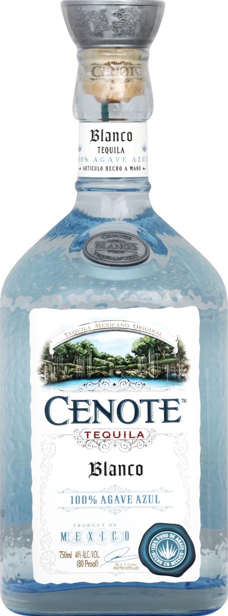 slide 1 of 10, Cenote Tequila 750 ml, 750 ml