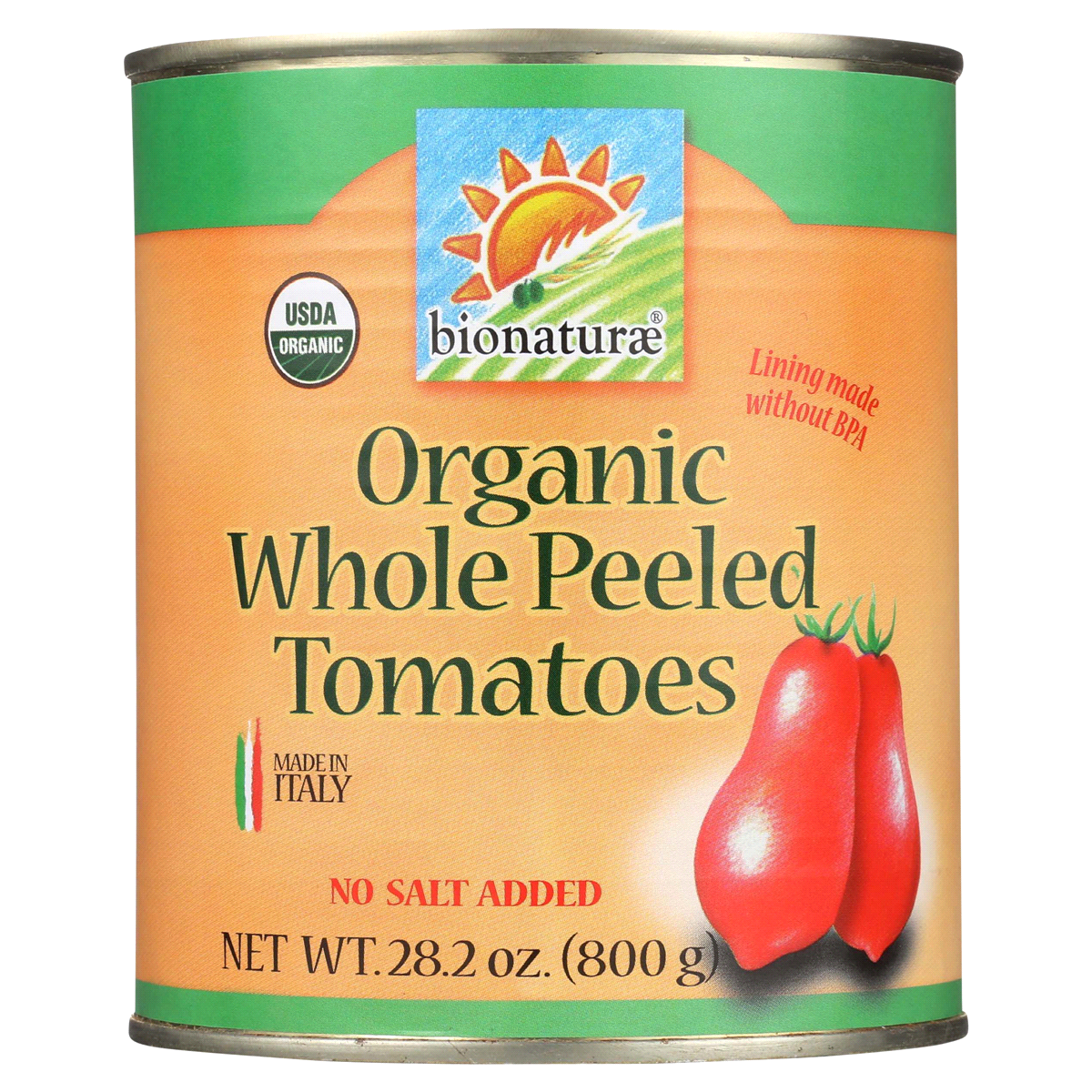 slide 1 of 1, bionaturae Organic Whole Peeled Tomatoes, 28 oz