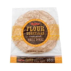 Hy-Vee Flour Tortilla Whole Wheat 10ct