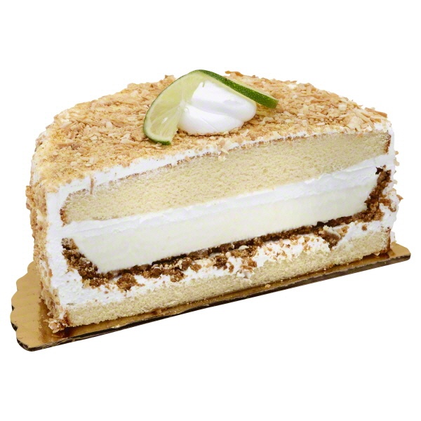 slide 1 of 1, Key Lime Mojito Cake Half, 1 ct