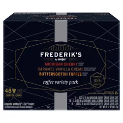 Frederiks by Meijer Coffee Pods Flavor Variety Pack- 48 ct