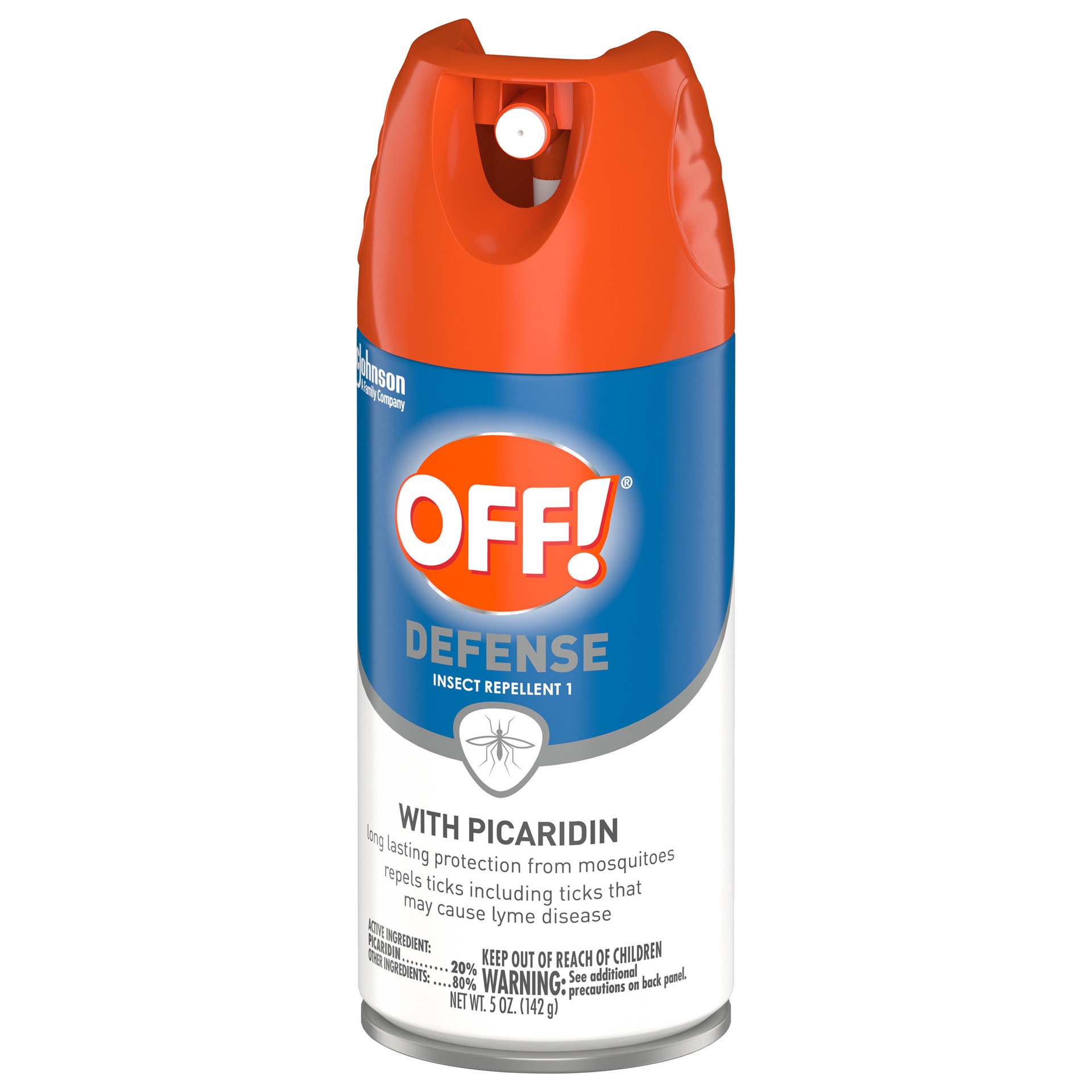 slide 2 of 5, OFF! Defense Insect Repellent 1, Long-lasting Mosquito & Tick Spray with Picaridin, 5 oz, 5 oz