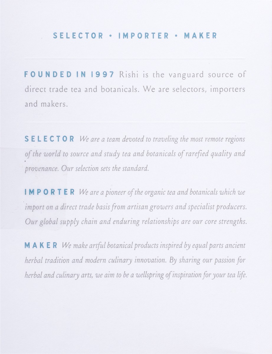 slide 12 of 12, Rishi Tea Greek Mountain Tea Sachets, 15 ct