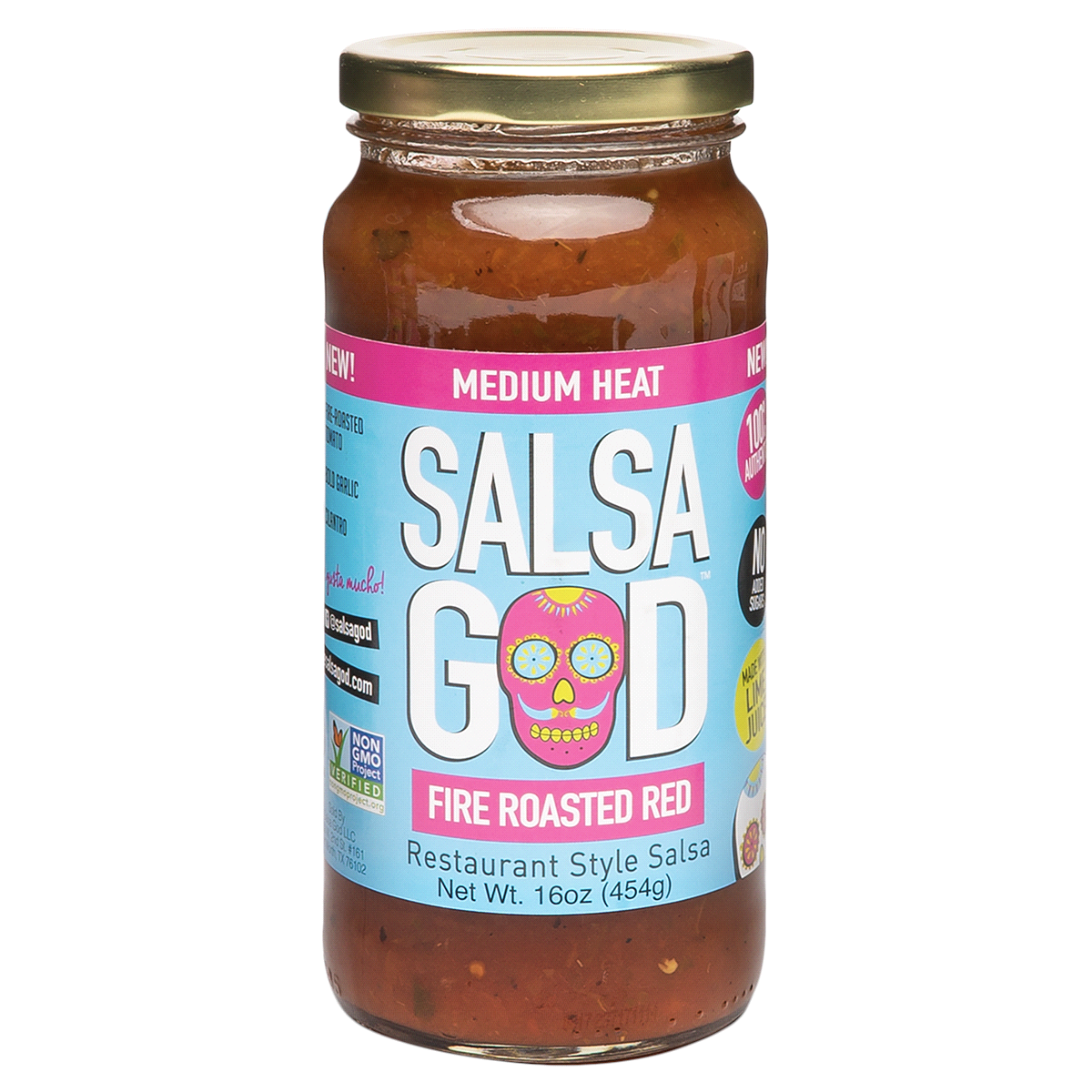 slide 1 of 9, Salsa God Salsa 16 oz, 16 oz