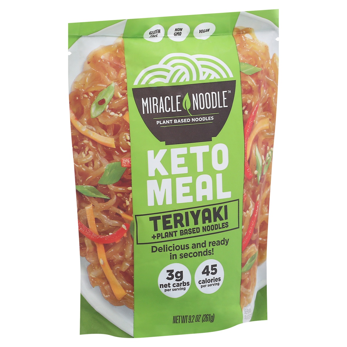 slide 9 of 9, Miracle Noodle Kitchen Teriyaki Keto Meal, 9.2 oz