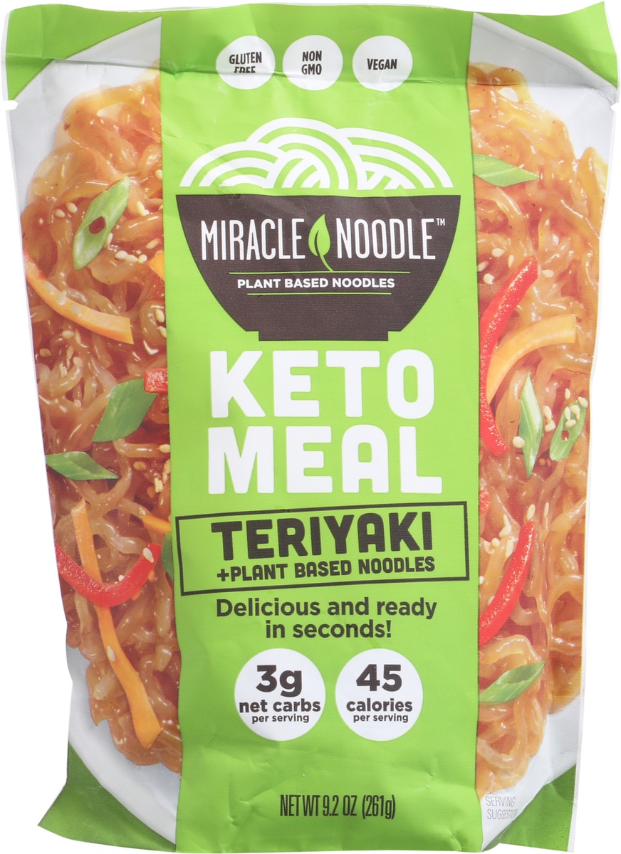 slide 5 of 9, Miracle Noodle Kitchen Teriyaki Keto Meal, 9.2 oz