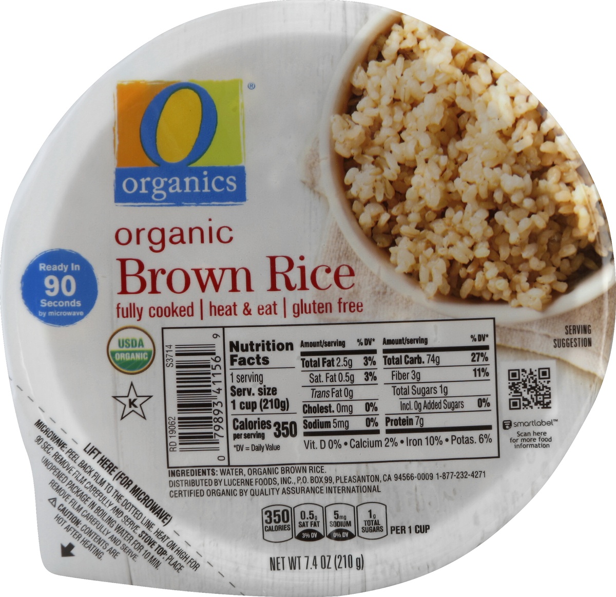 slide 3 of 3, O Orgnc Rice Bowl Brown, 