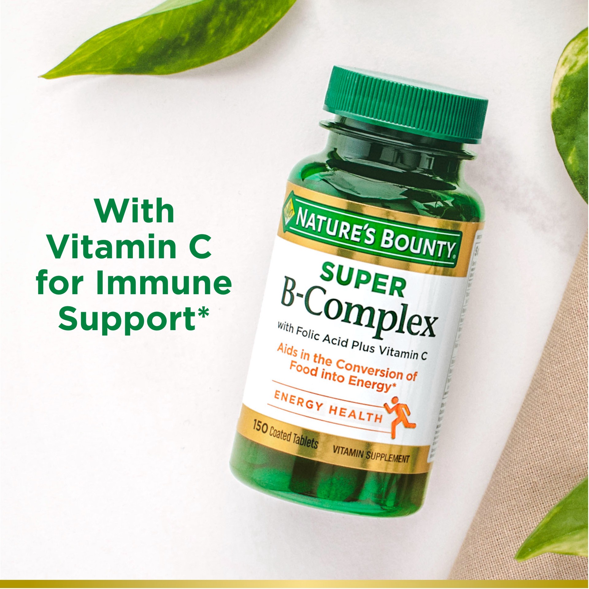 slide 2 of 5, Nature's Bounty Super B-Complex 150ct, 150 ct