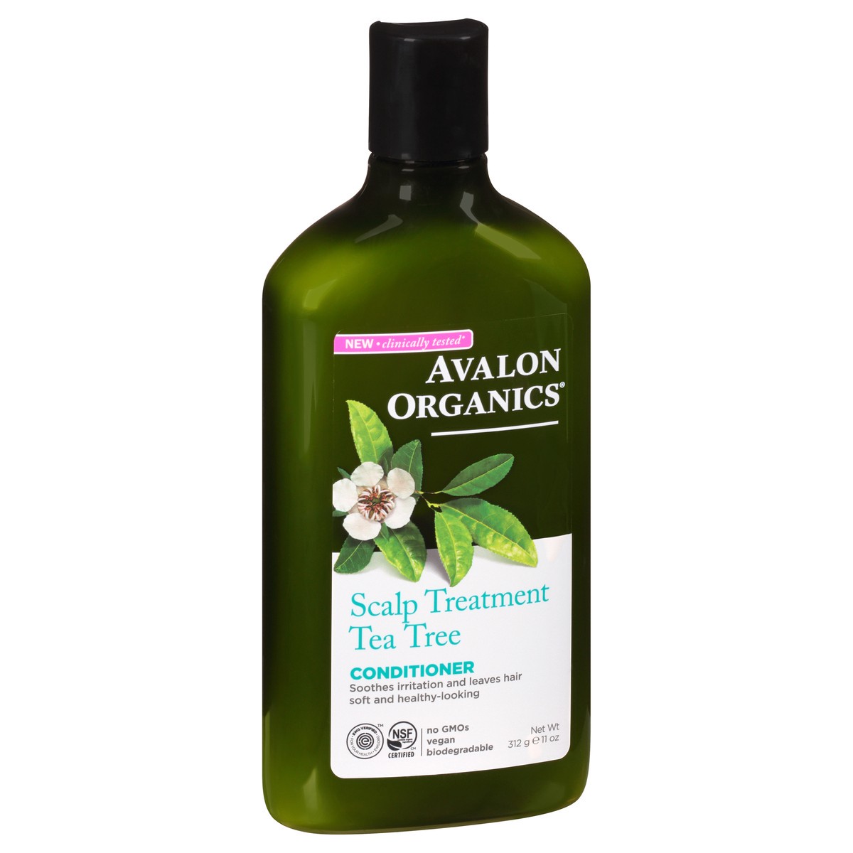 slide 2 of 11, Avalon Organics Scalp Treatment Tea Tree Conditioner, 11 fl oz