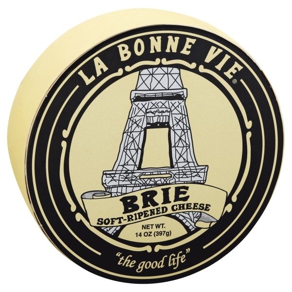slide 1 of 2, La Bonne Vie Soft Ripened Brie Cheese, 14 oz