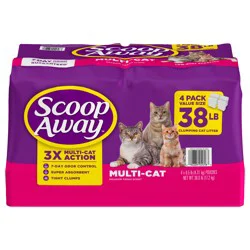 Scoop Away Multi-Cat Clumping Cat Litter, Scented