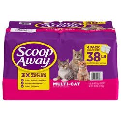 Scoop Away Multi-Cat Clumping Cat Litter, Scented