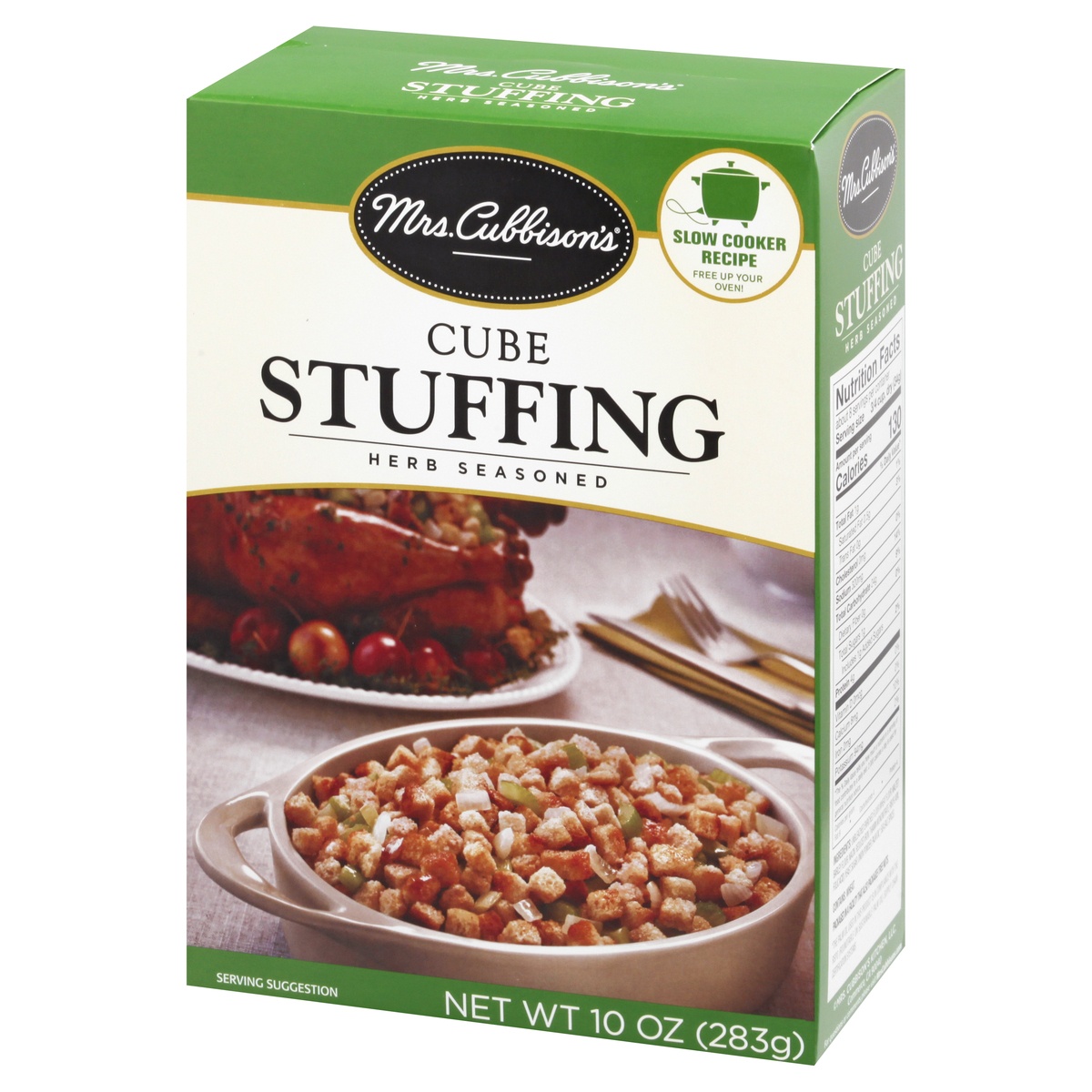 slide 3 of 9, Mrs. Cubbison's Herb Seasoned Cube Stuffing 10 oz,